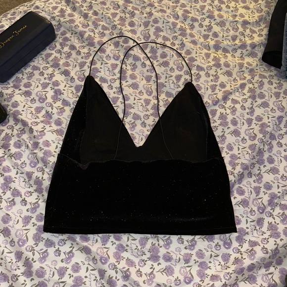 UO velvet sparkly cami - Picture 5 of 5